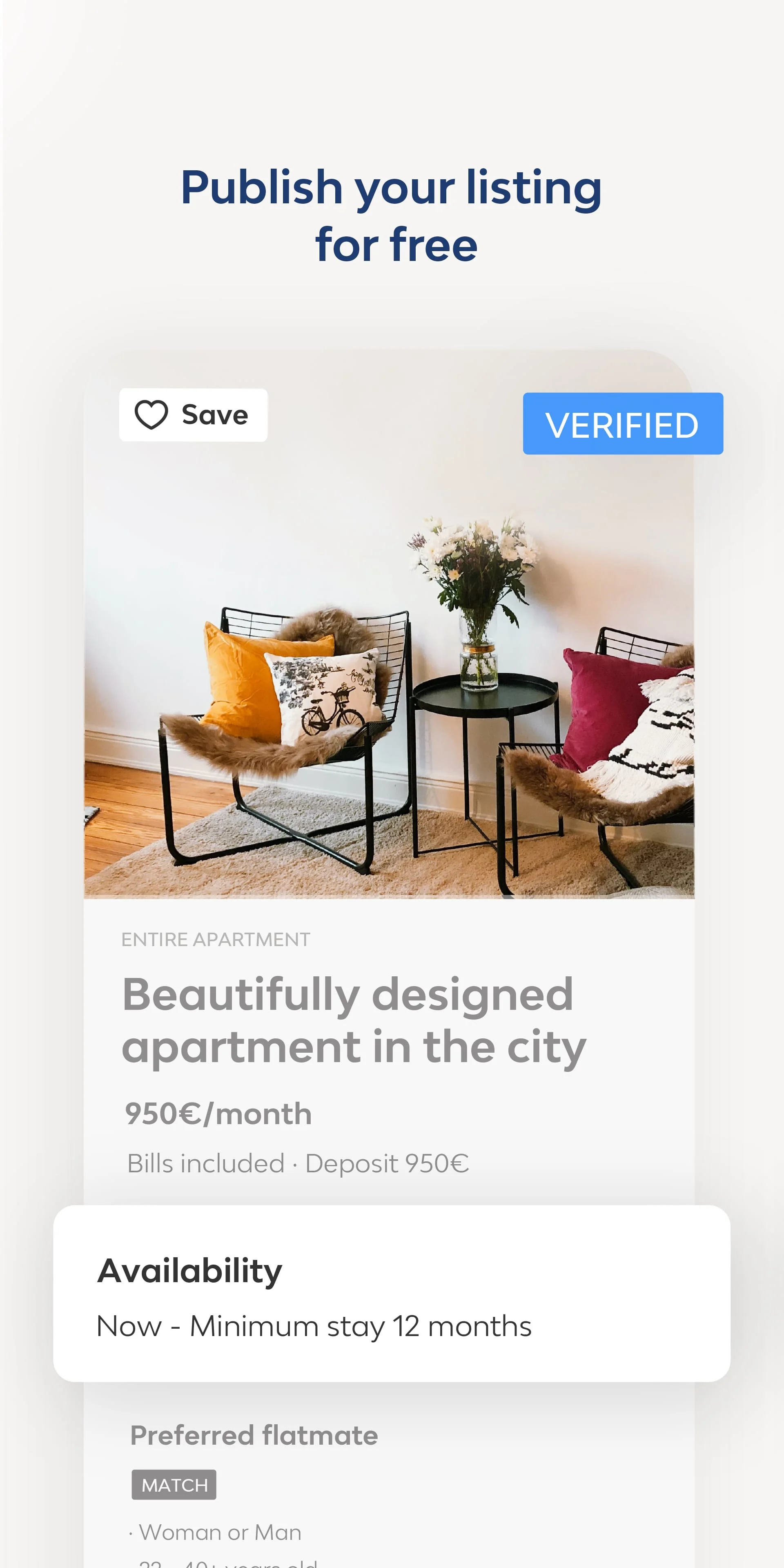 Badi – Rooms & Flats for rent Screenshot 2