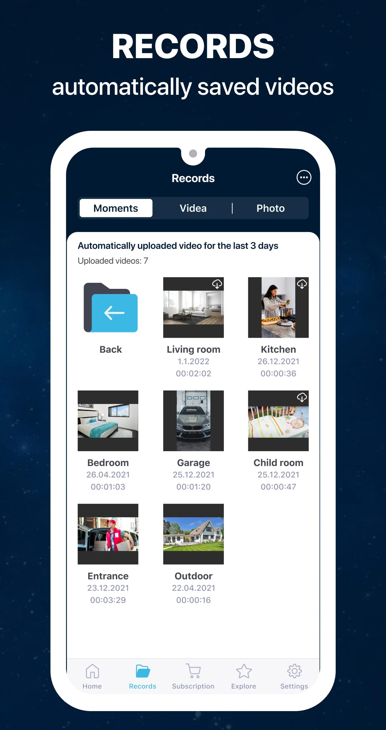 ZoomOn Home Security Camera Screenshot 4