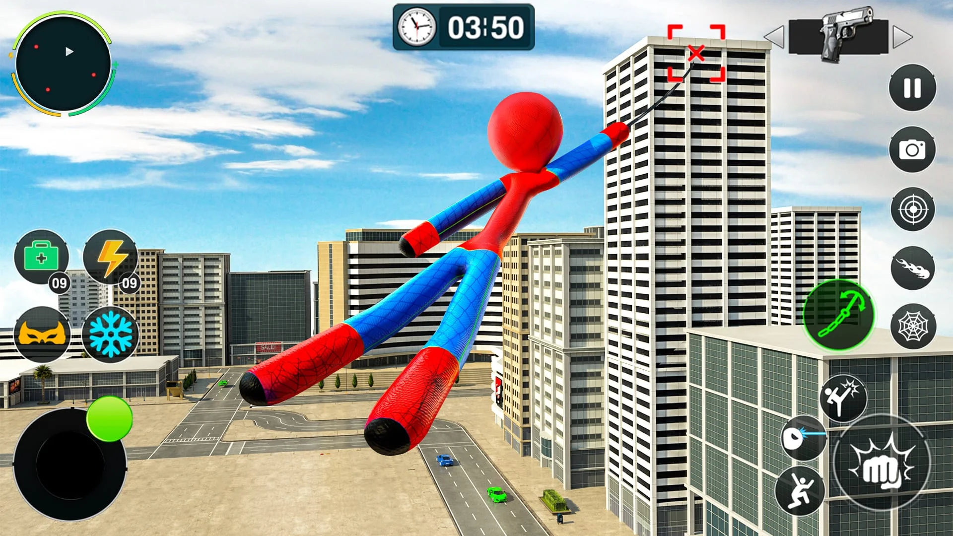Spider Rope Fight Adventure Screenshot 3
