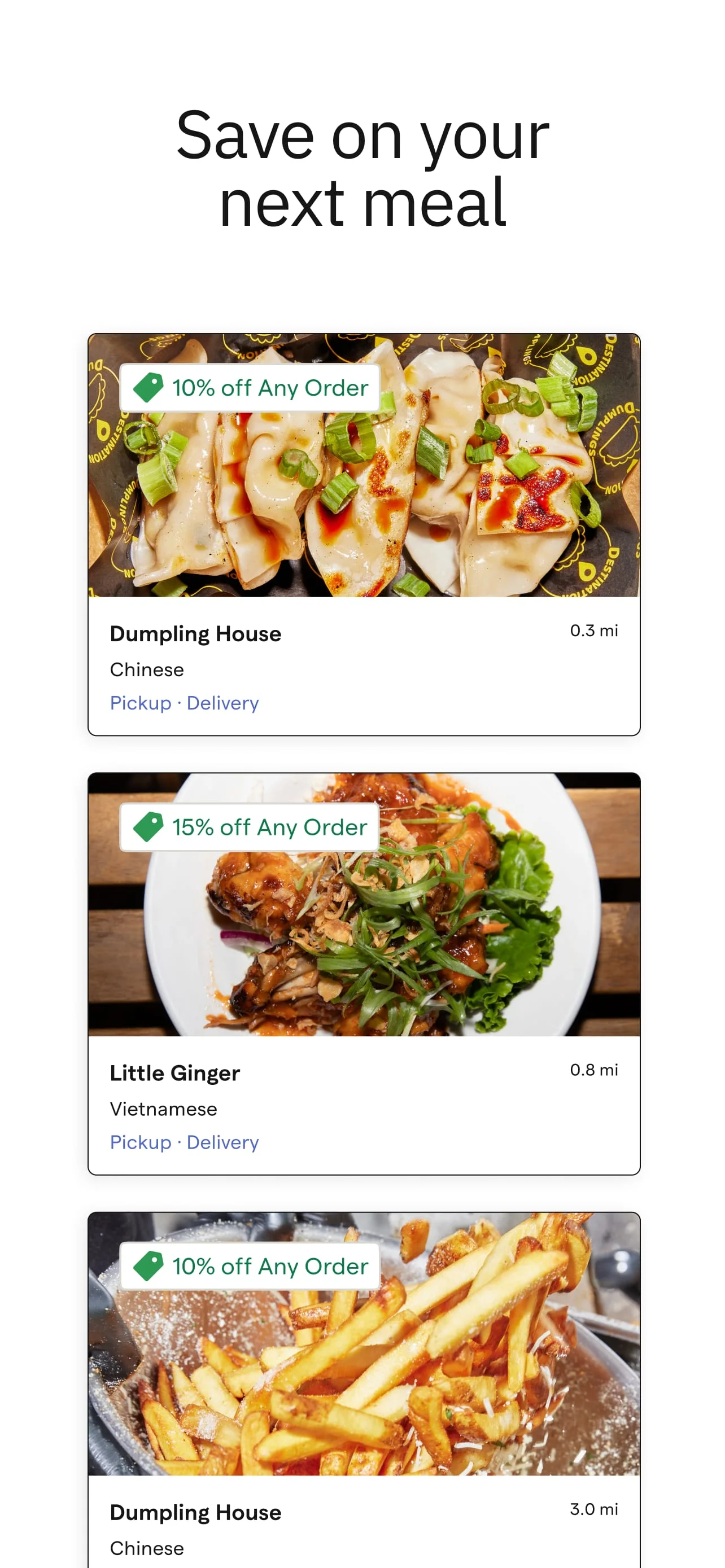 ChowNow: Local Food Ordering Screenshot 3