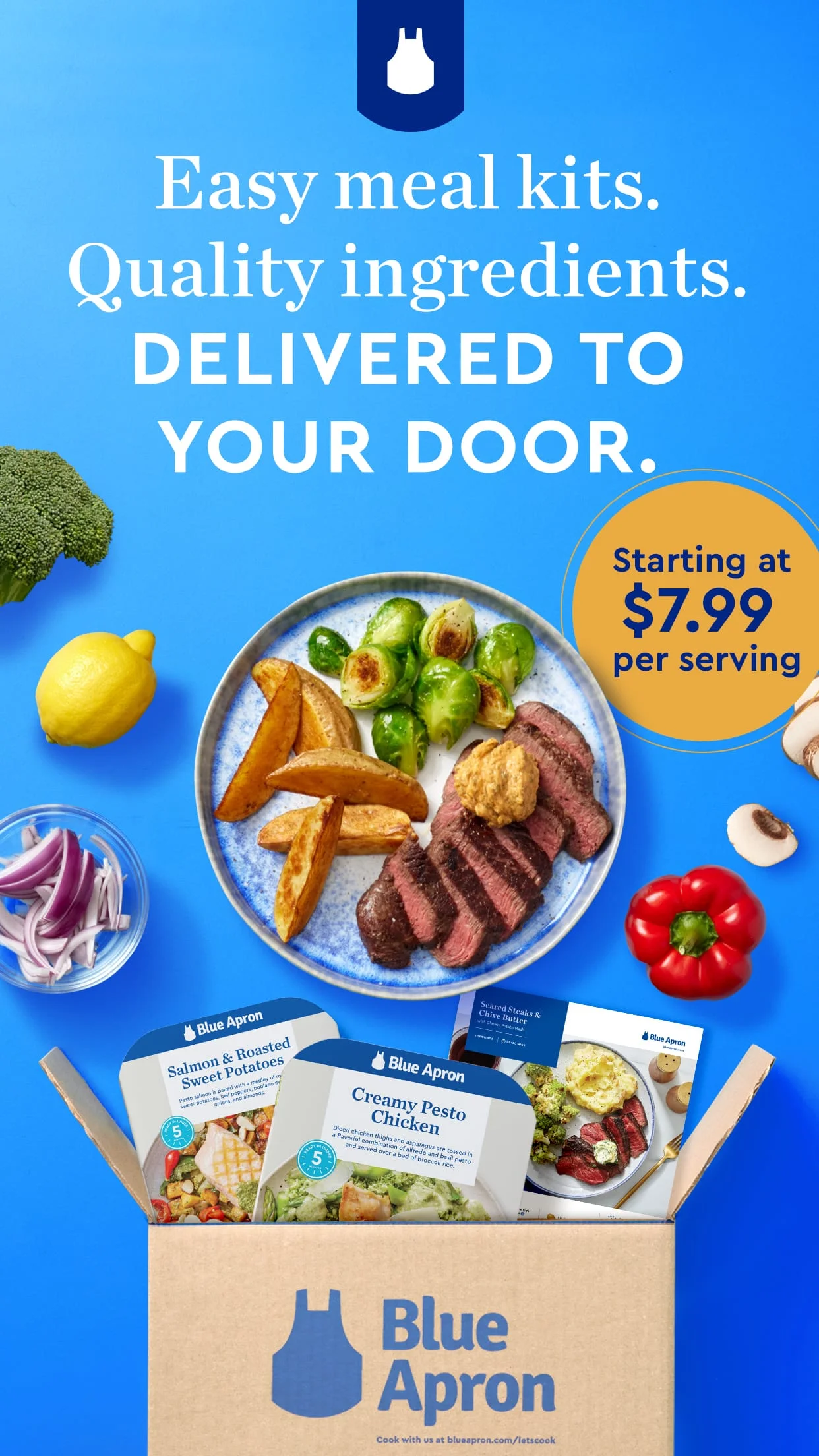 Blue Apron Screenshot 1