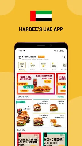 Hardee's UAE-Order online Screenshot 2