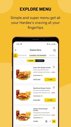 Hardee's UAE-Order online Screenshot 3