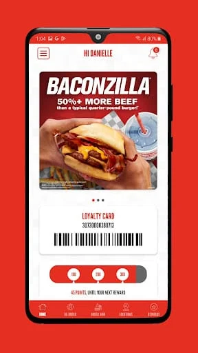 Checkers & Rally's Rewards Screenshot 2