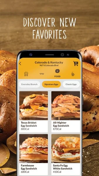 Einstein Bros Bagels Screenshot 2