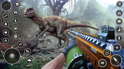 Deadly Dinosaur Hunter Screenshot 1