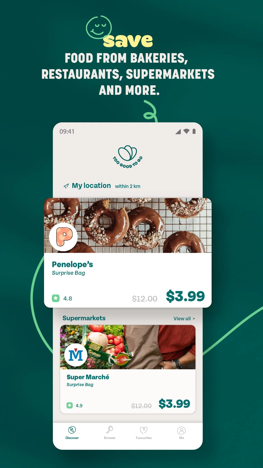 Too Good To Go: End Food Waste Screenshot 2