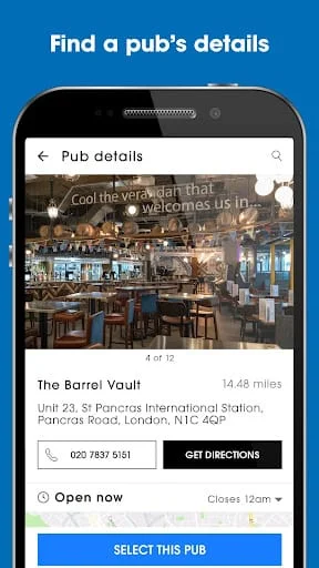 Wetherspoon Screenshot 2