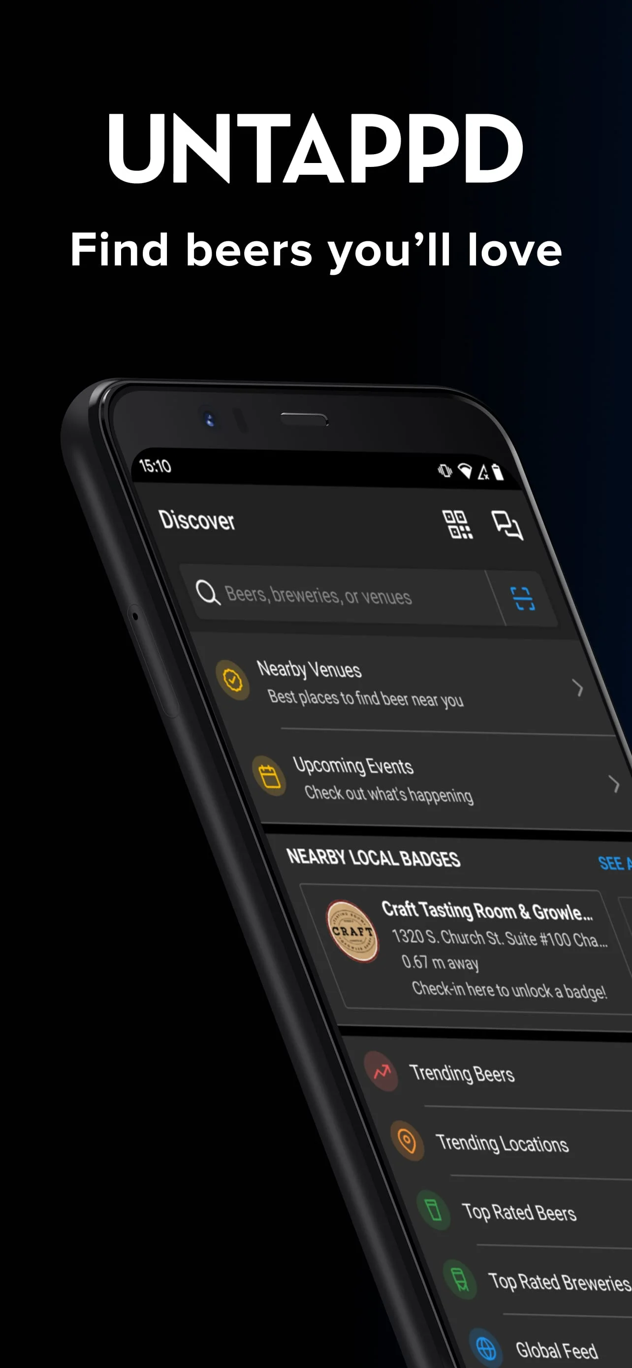 Untappd: Find Beer You'll Love Screenshot 1