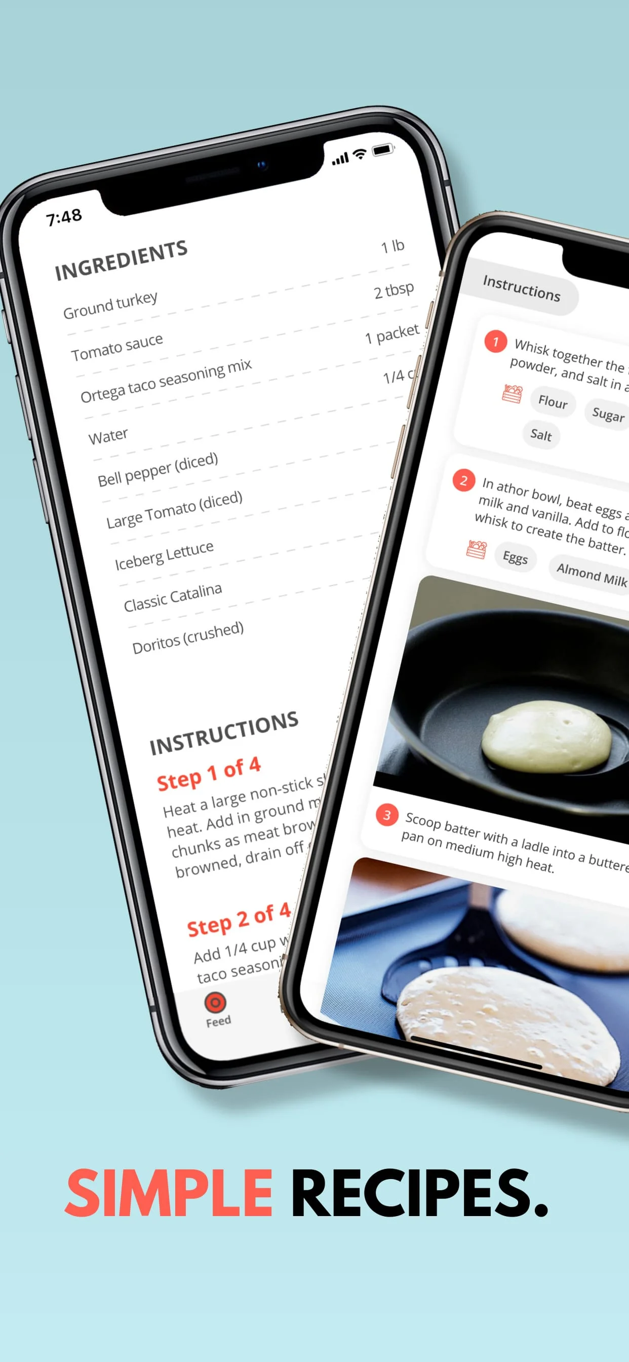Pepper - Recipes with Friends Screenshot 2