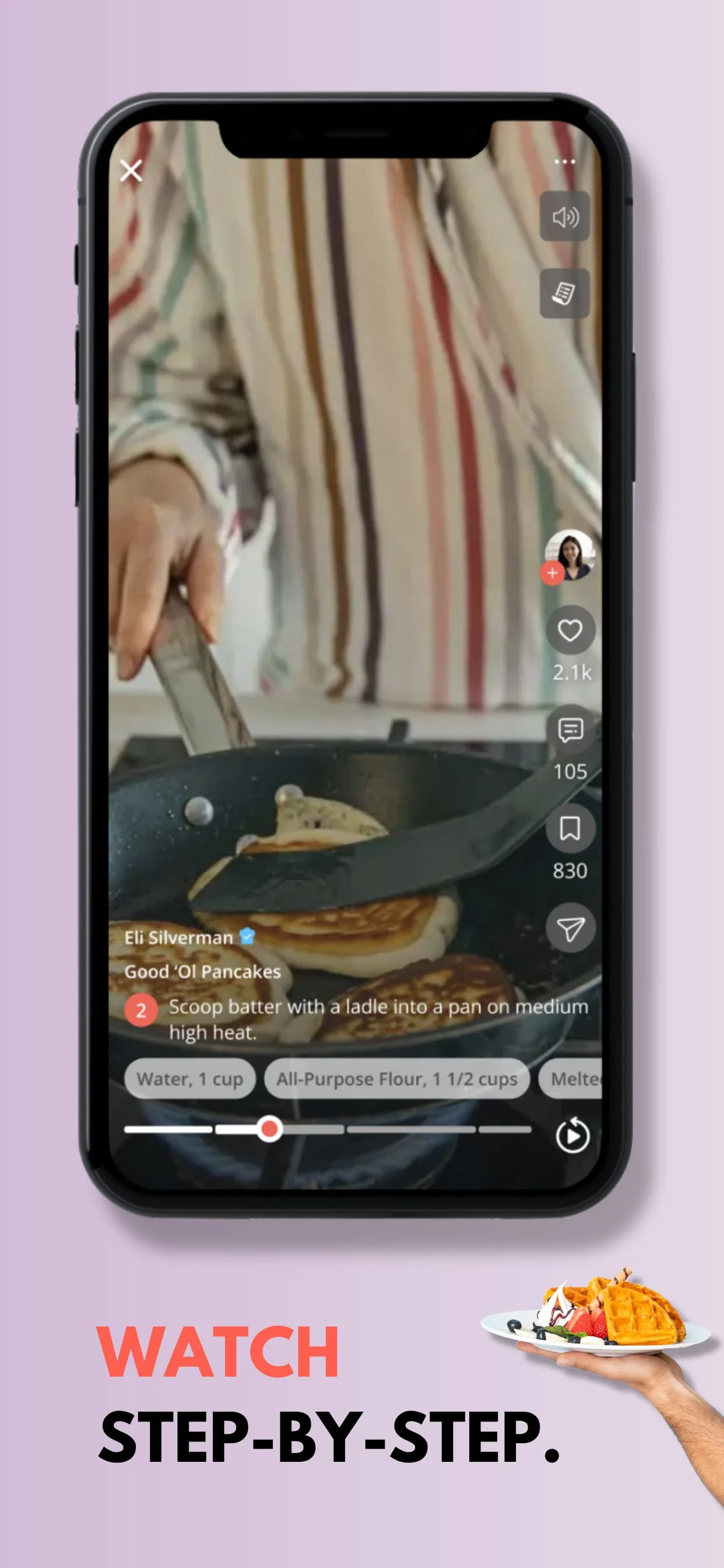 Pepper - Recipes with Friends Screenshot 4