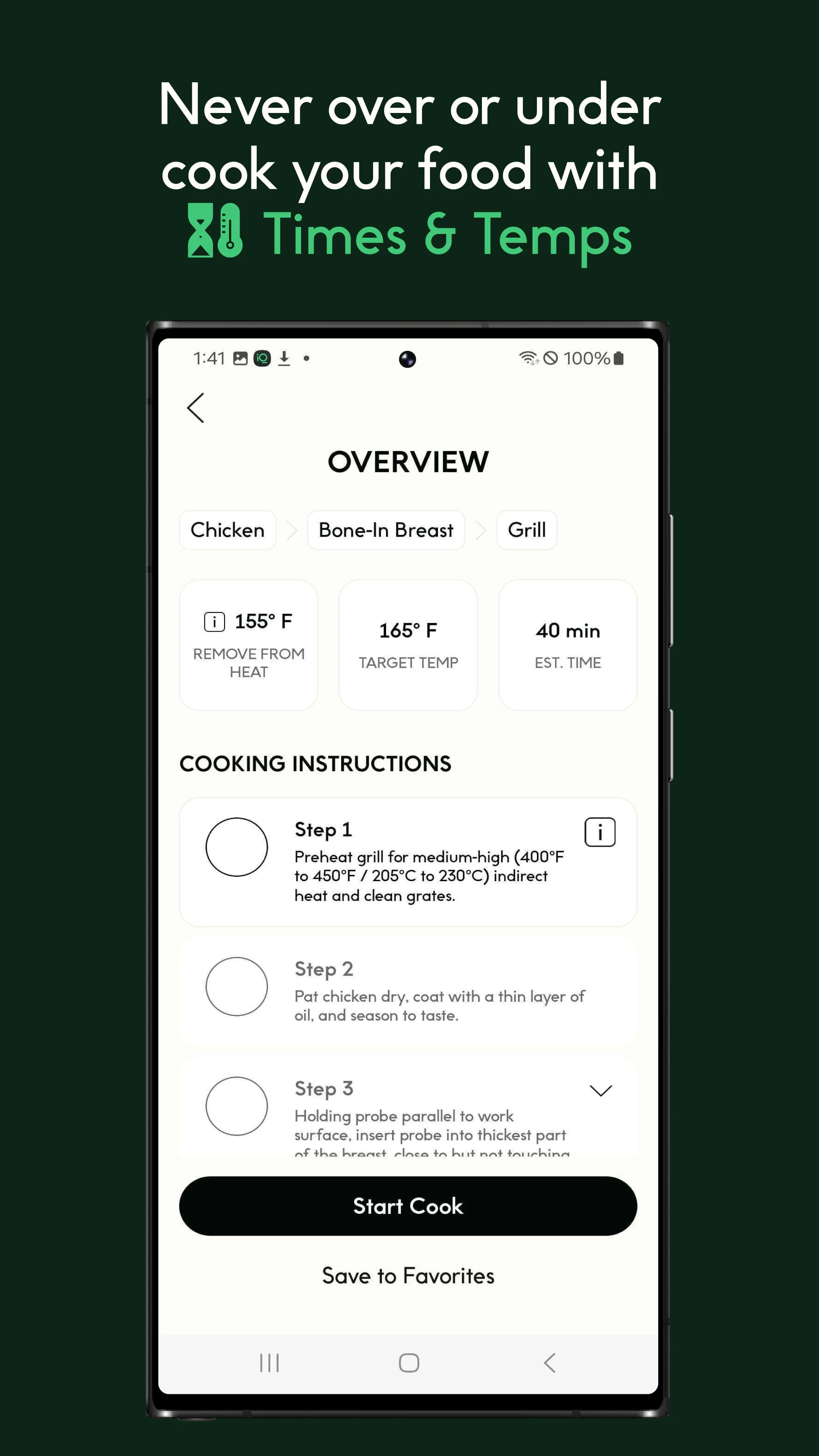 CHEF iQ Screenshot 2