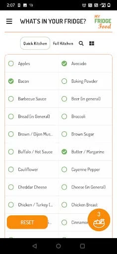 MyFridgeFood Screenshot 1