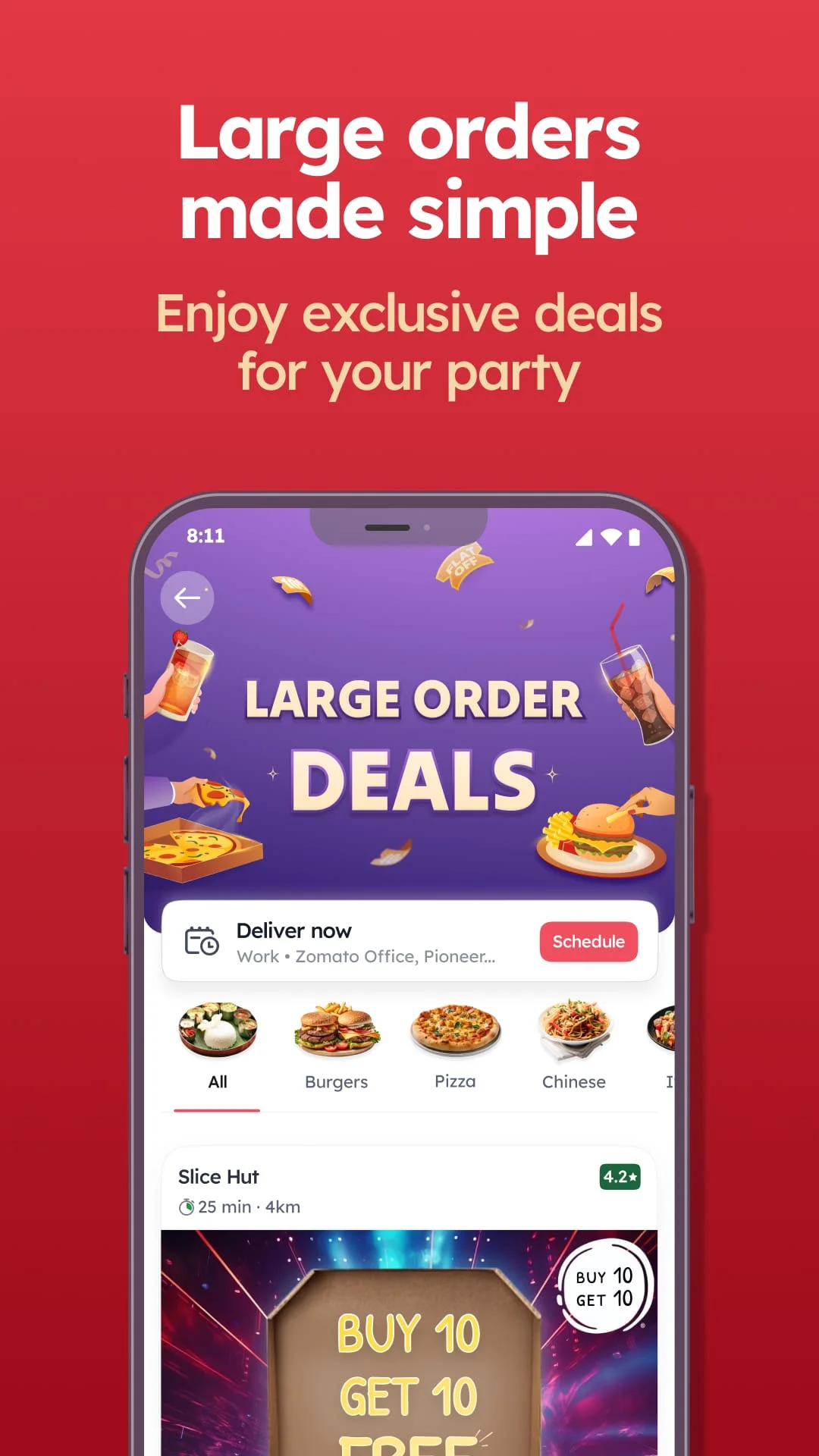 Zomato: Food Delivery & Dining Screenshot 3