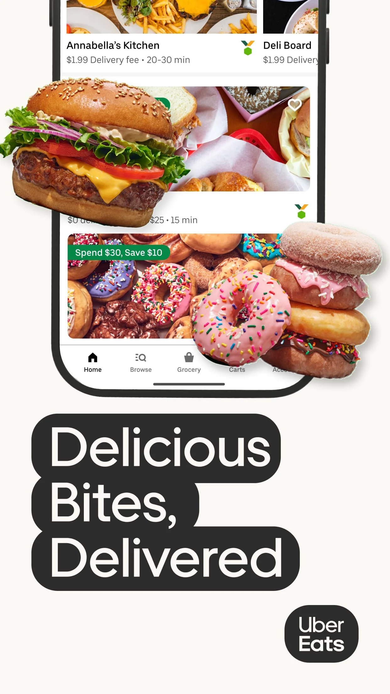 Uber Eats: Food Delivery Screenshot 1