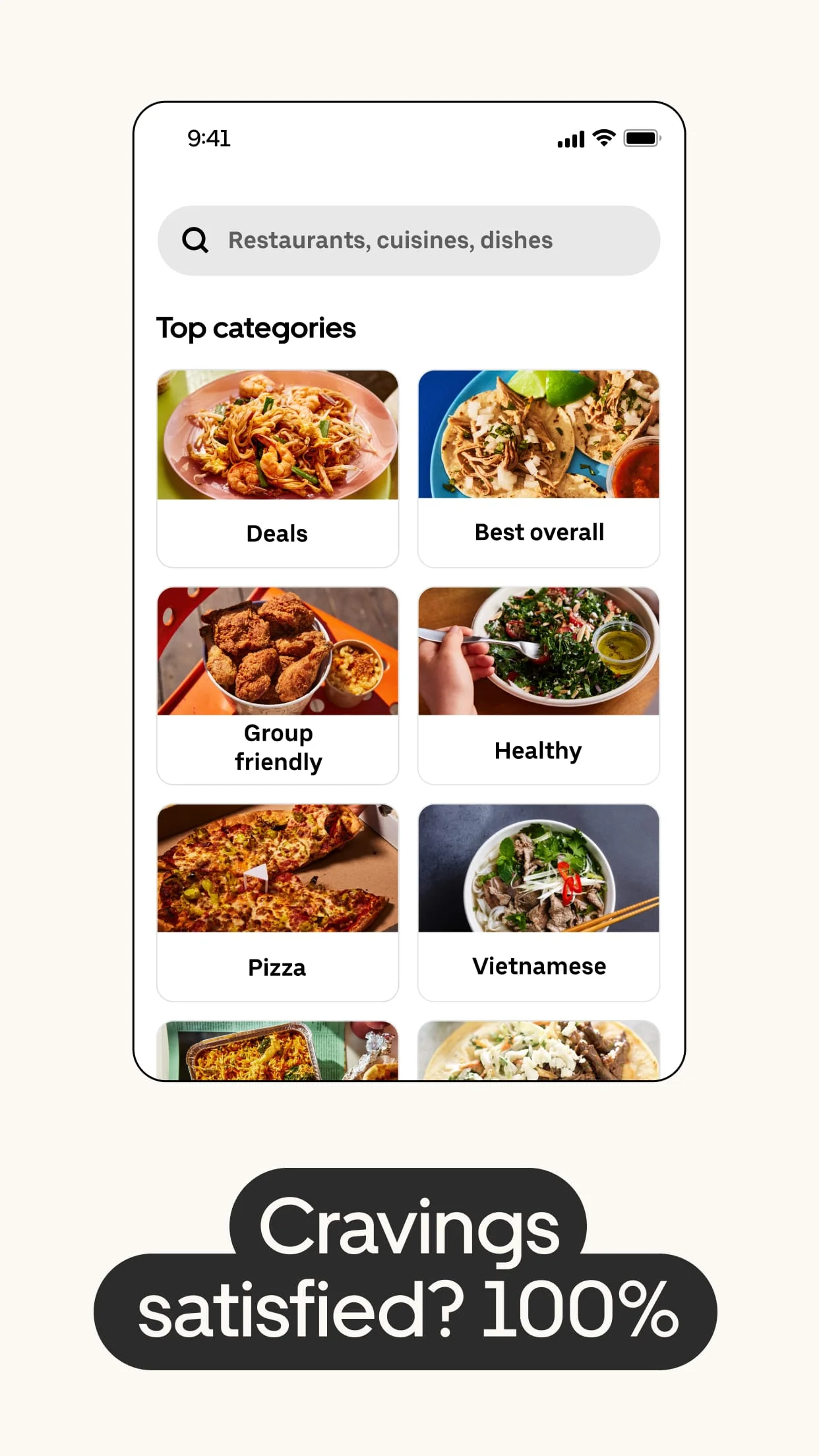 Uber Eats: Food Delivery Screenshot 3