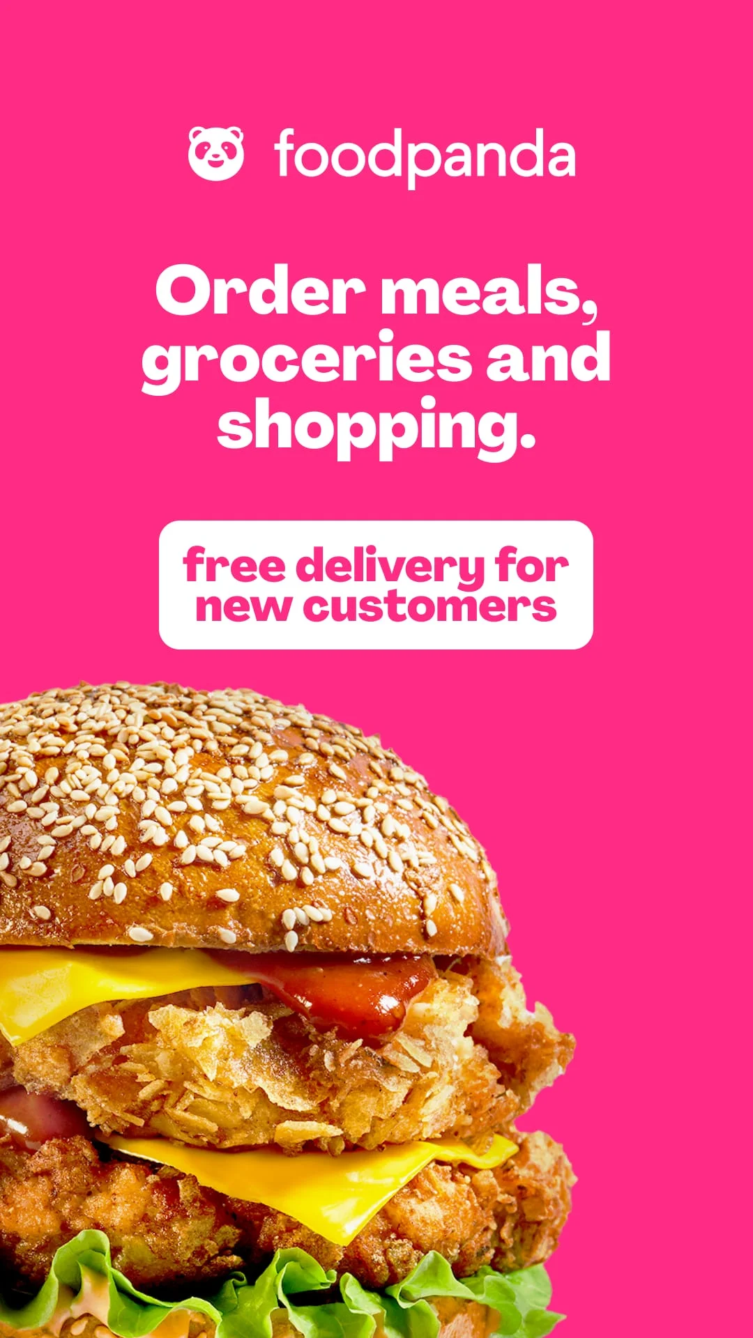 foodpanda: food & groceries Screenshot 1