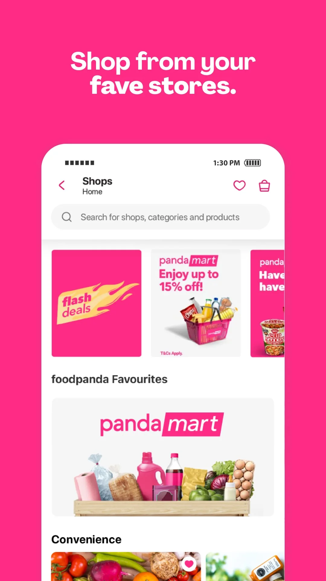 foodpanda: food & groceries Screenshot 3
