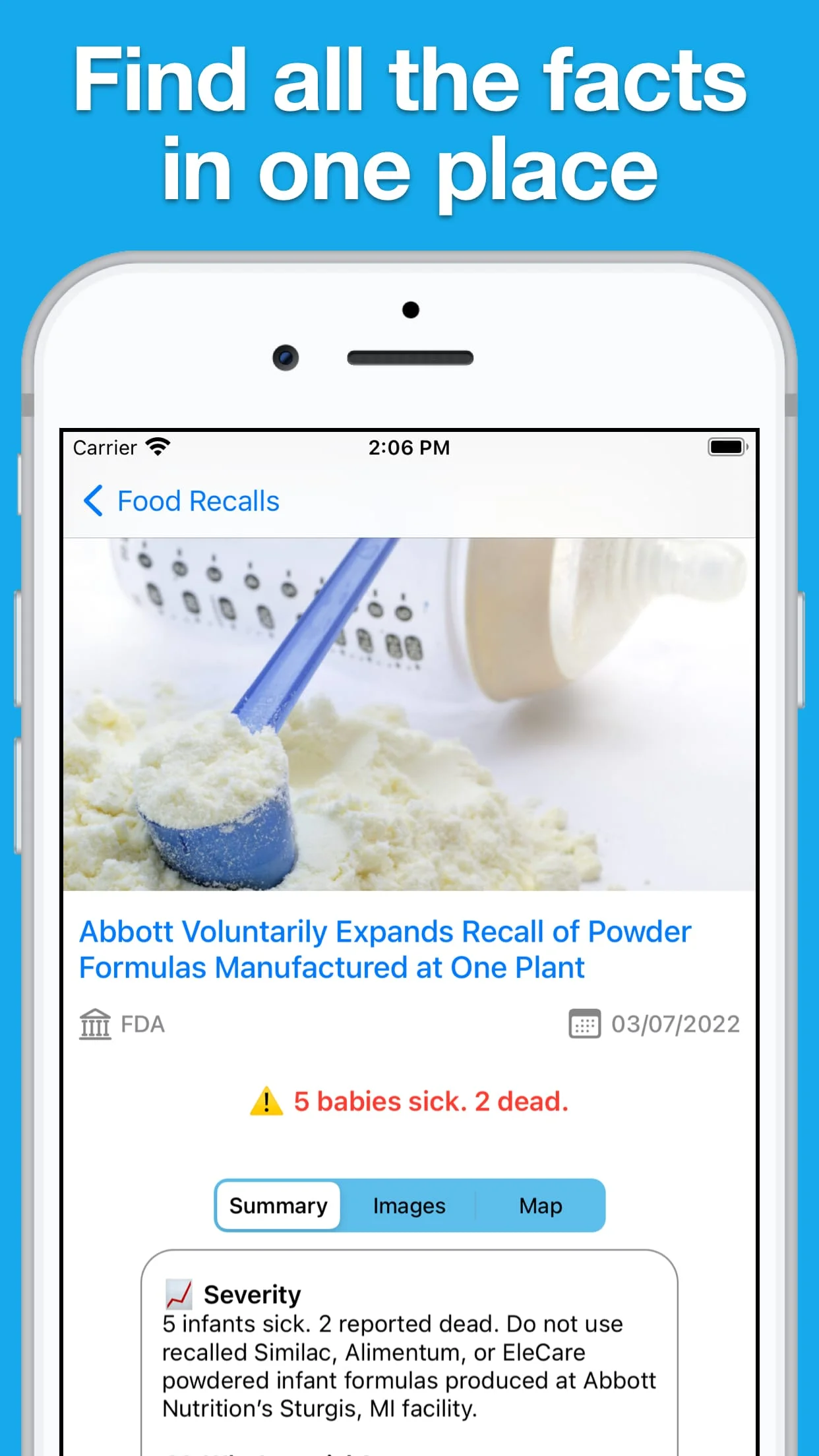 Food Recalls & Alerts Screenshot 3