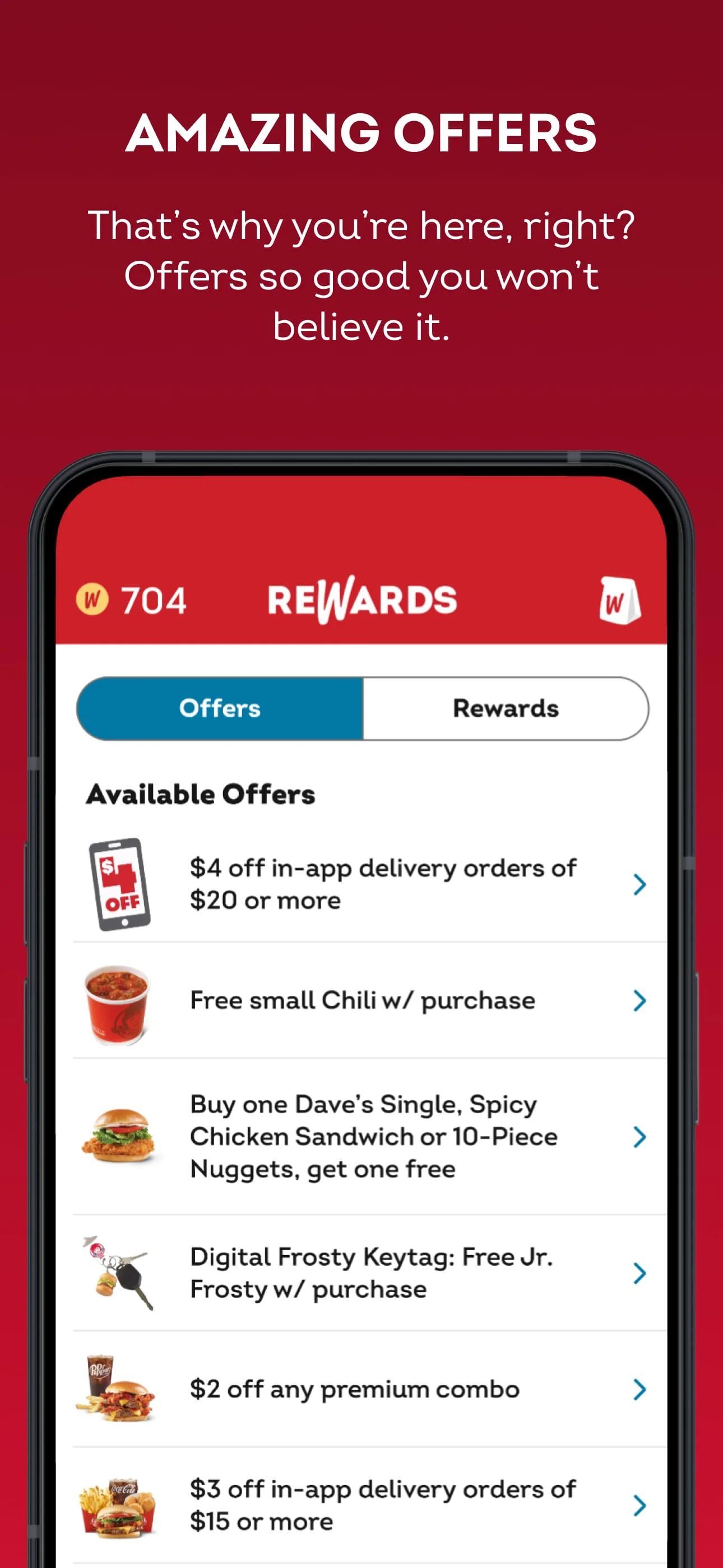 Wendy’s Screenshot 2