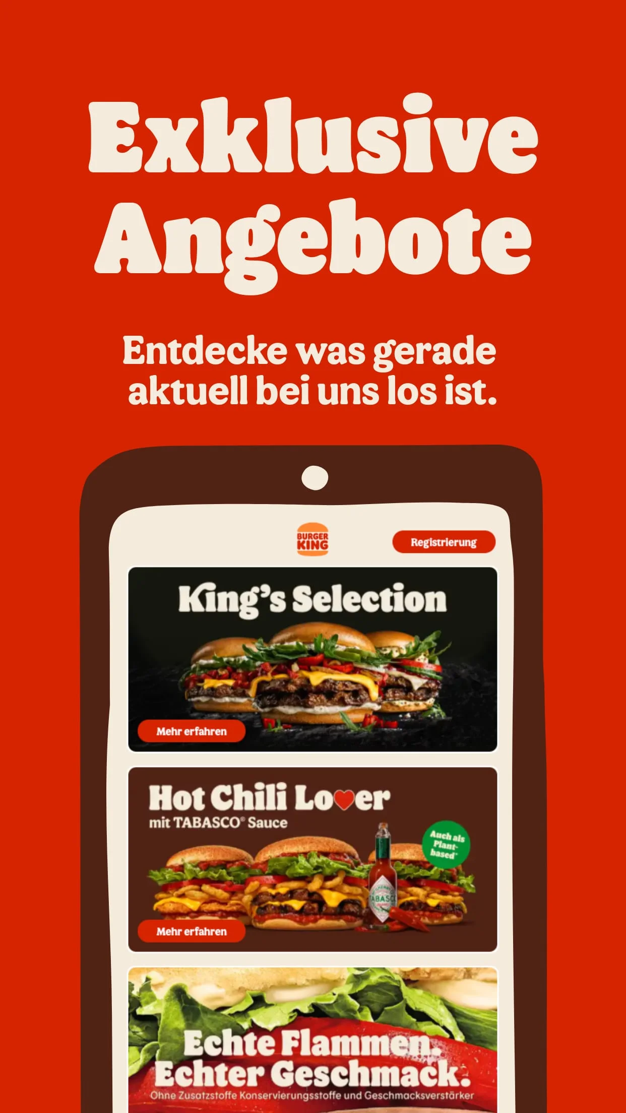 Burger King Deutschland Screenshot 2