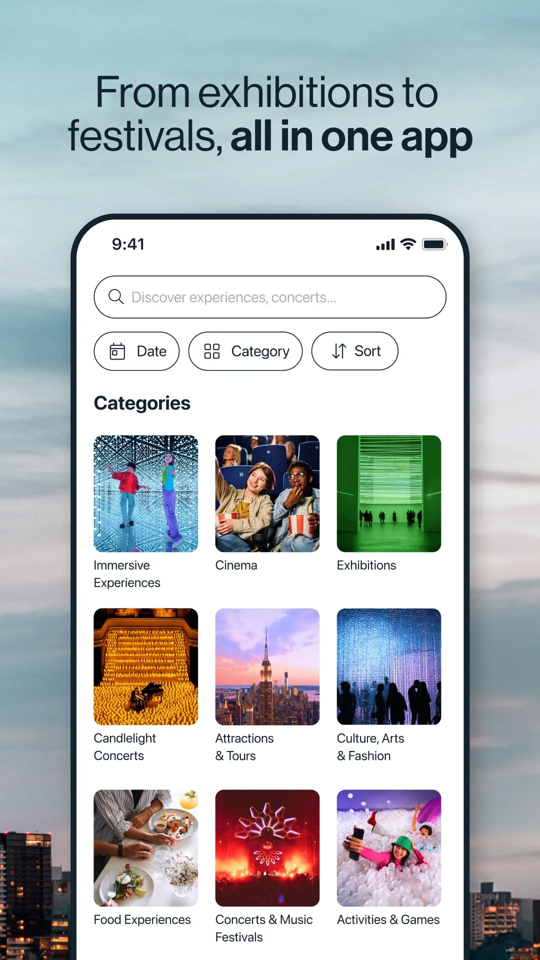 Fever: Local Events & Tickets Screenshot 3