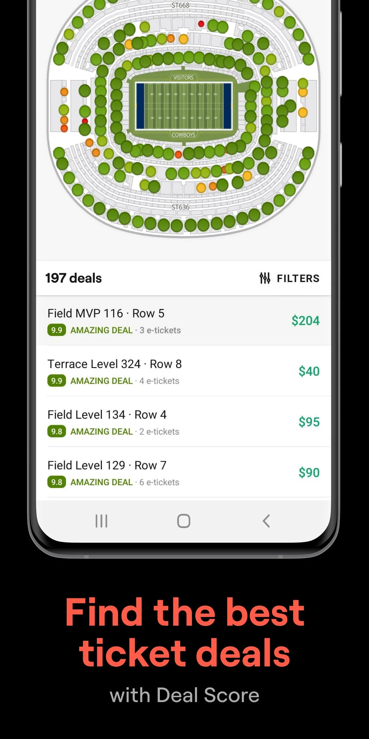 SeatGeek – Tickets to Events Screenshot 2