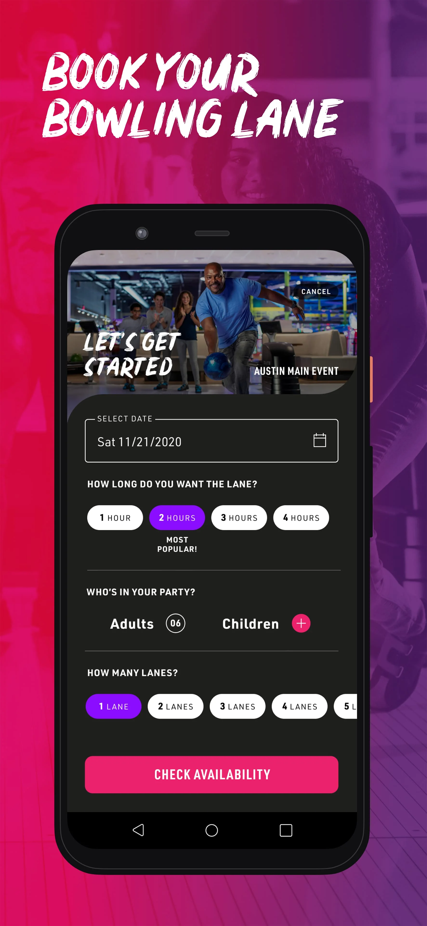 Main Event Screenshot 1