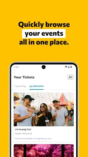 Goldstar - Buy Tickets Screenshot 2