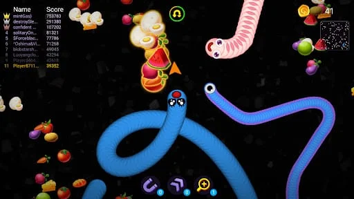 Snake Battle: Worm Snake Game Screenshot 1