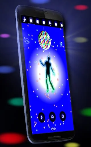 Disco Light: Flashlight with S Screenshot 1