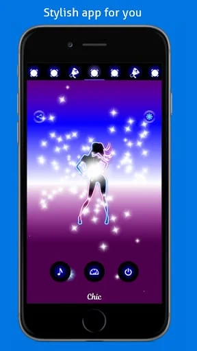 Disco Light: Flashlight with S Screenshot 2