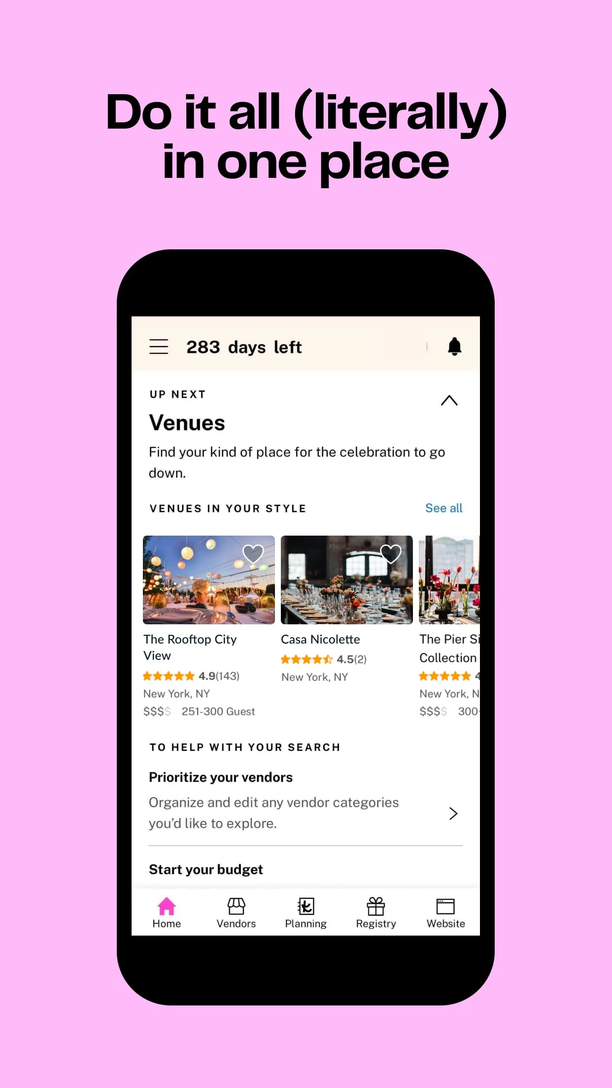 The Knot Wedding Planner Screenshot 2