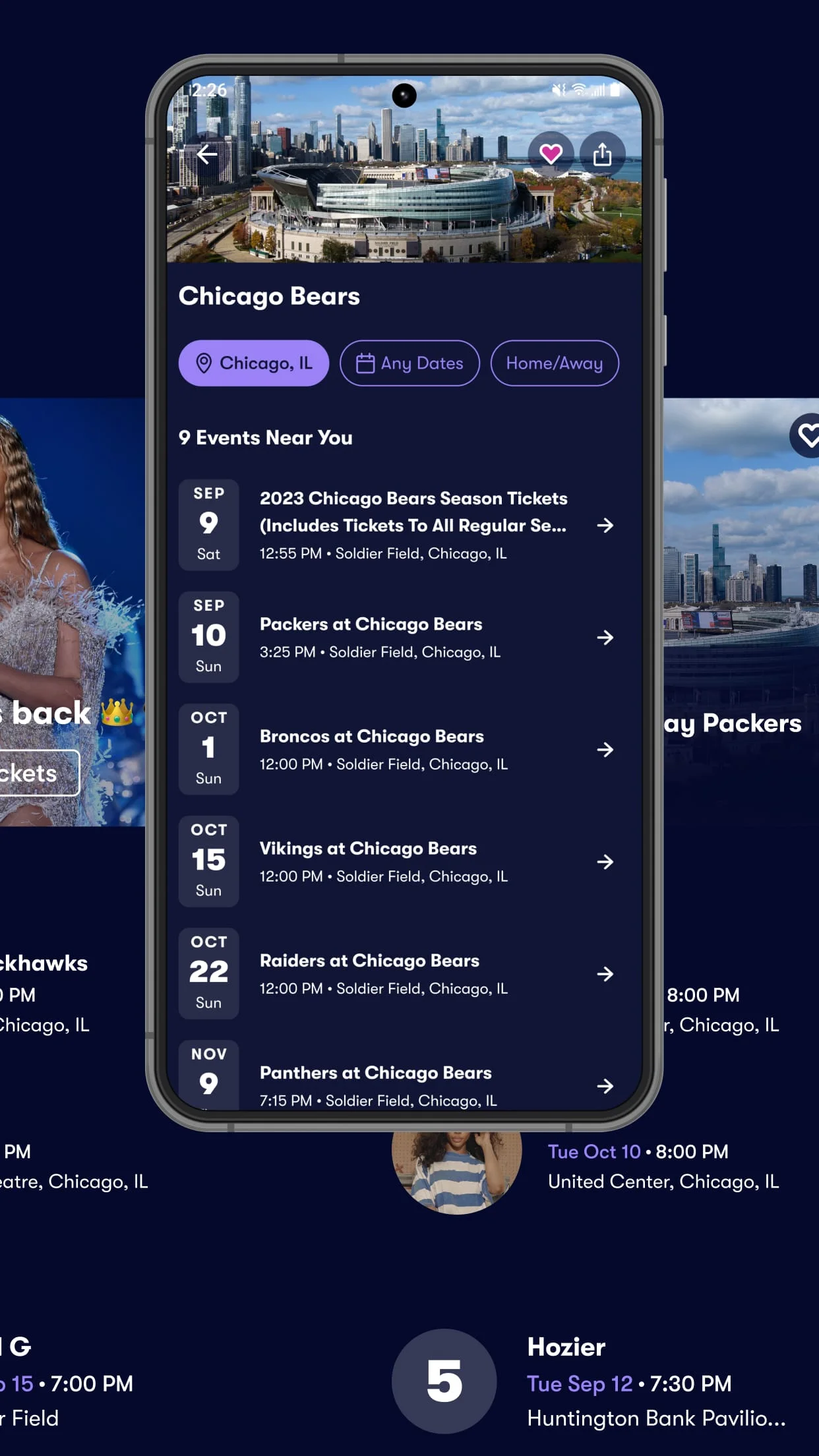 Vivid Seats | Event Tickets Screenshot 2