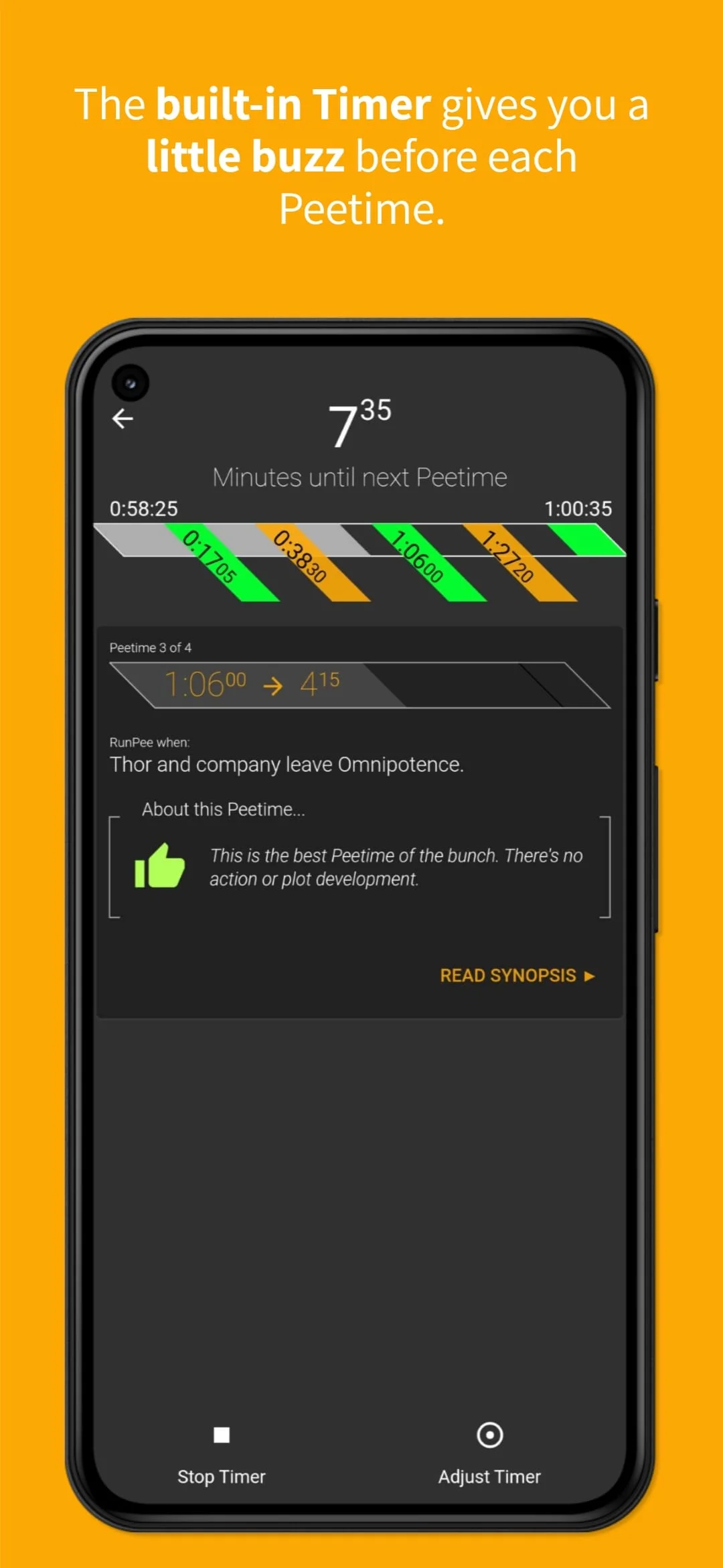 RunPee. Screenshot 4