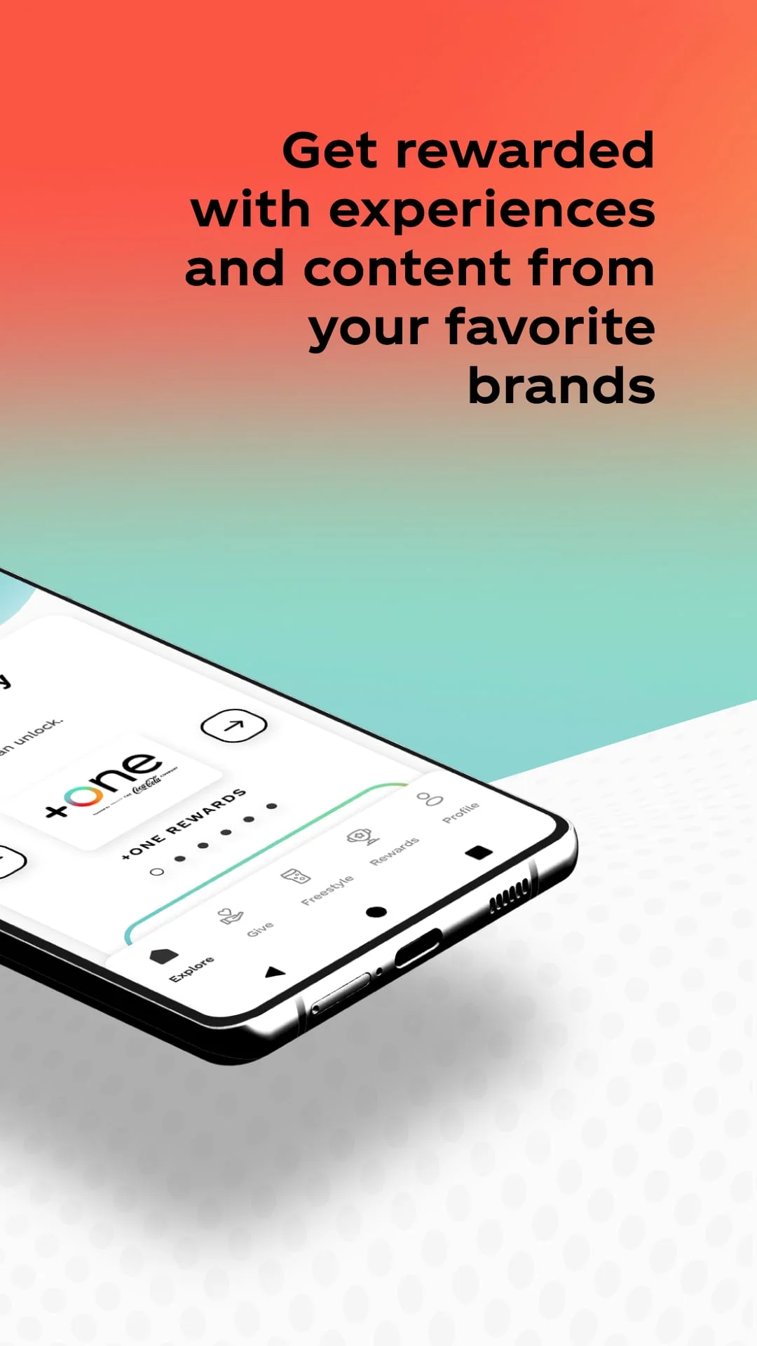 +one by The Coca-Cola Company® Screenshot 2