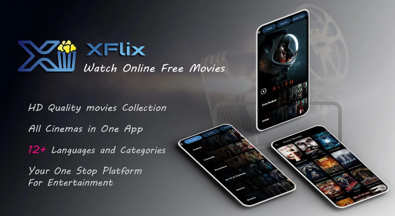 XFlix Movies: Stream HD Movies Screenshot 1
