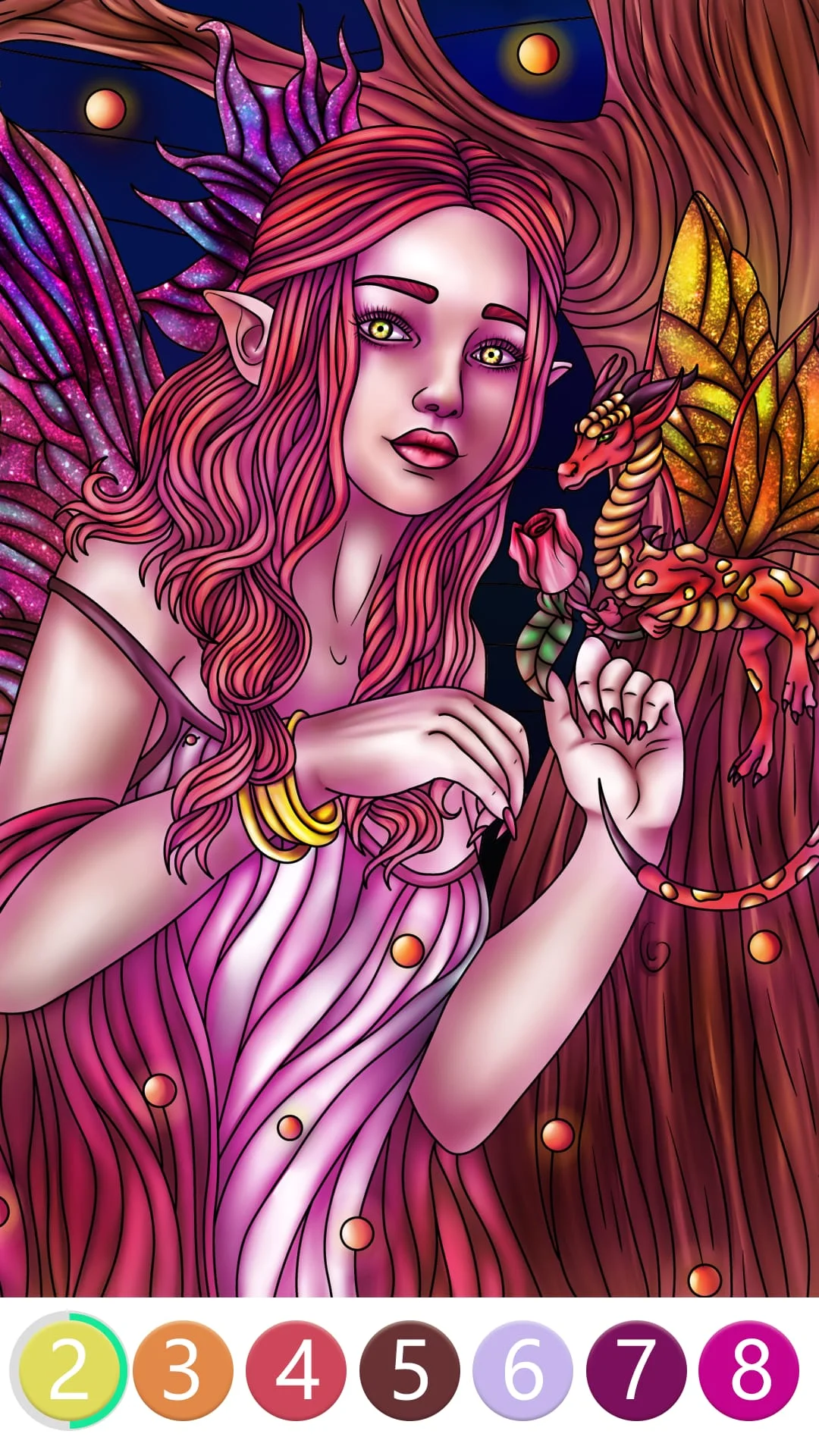 Coloring - Color by Number Screenshot 1