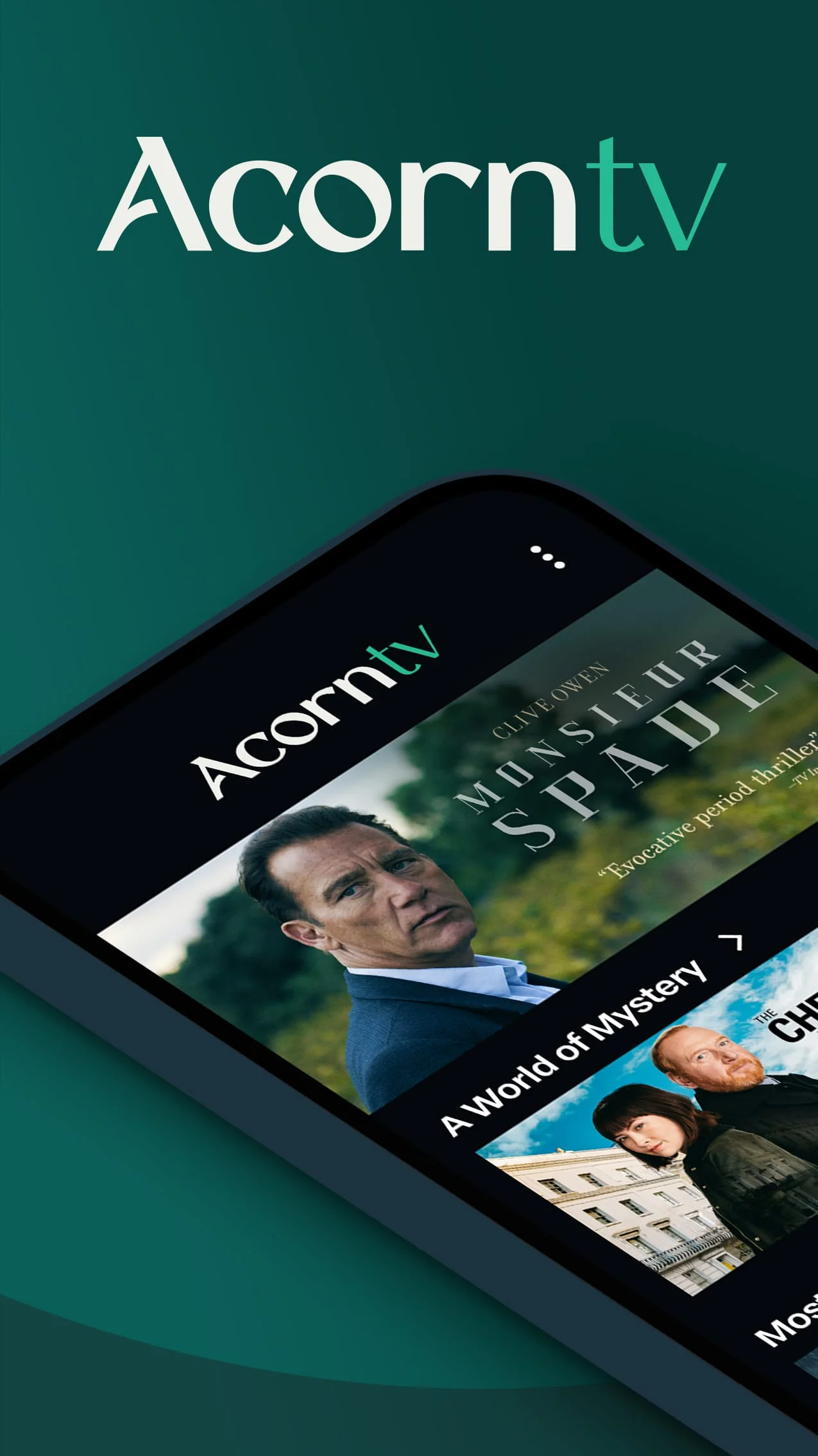 Acorn TV: Brilliant Hit Series Screenshot 1