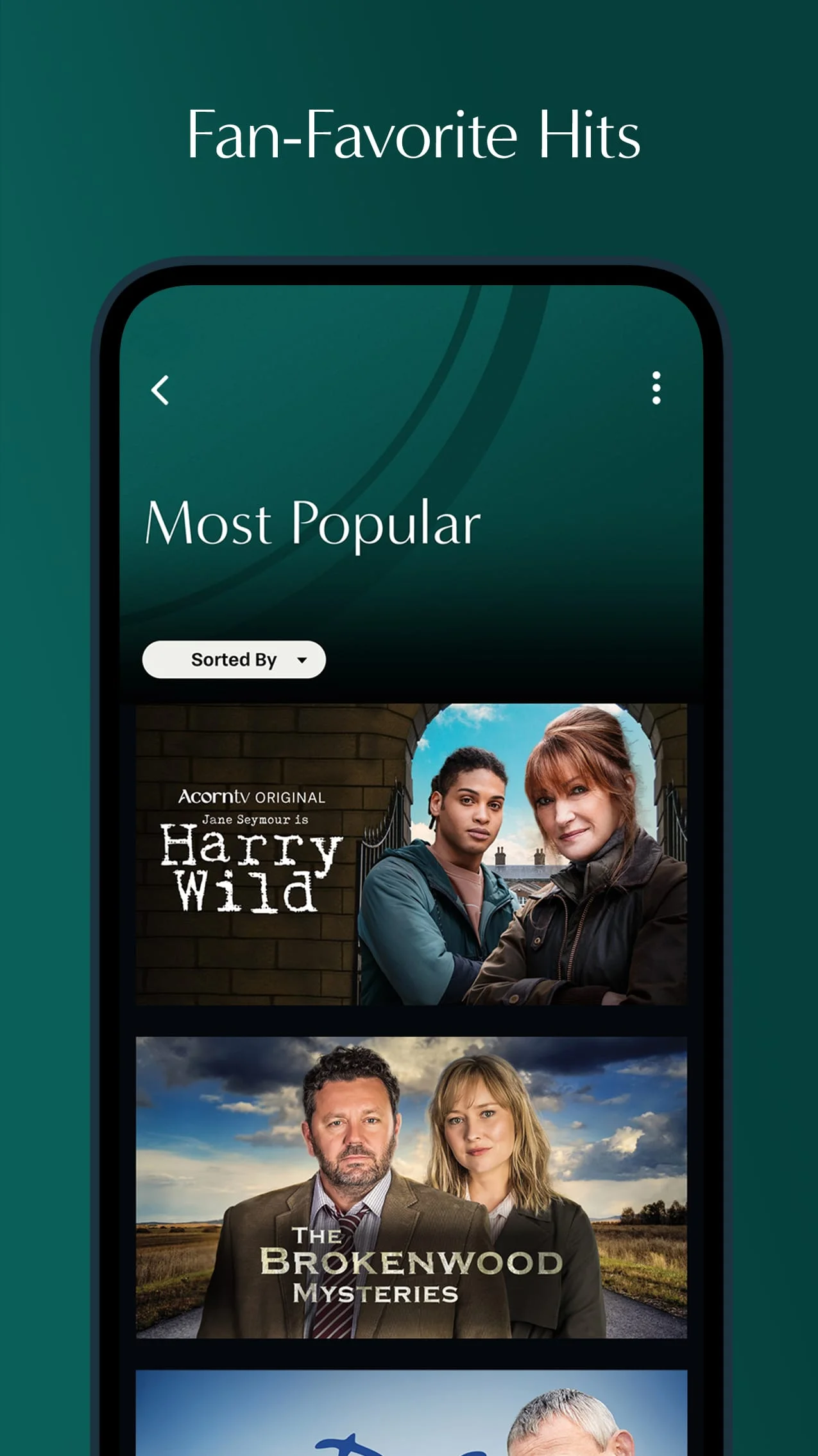 Acorn TV: Brilliant Hit Series Screenshot 4