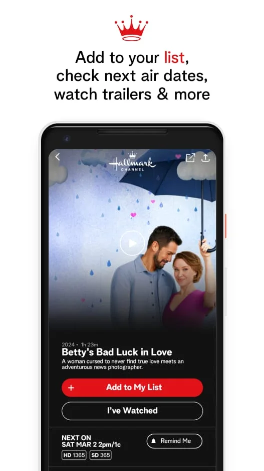 Hallmark Movie Checklist Screenshot 3