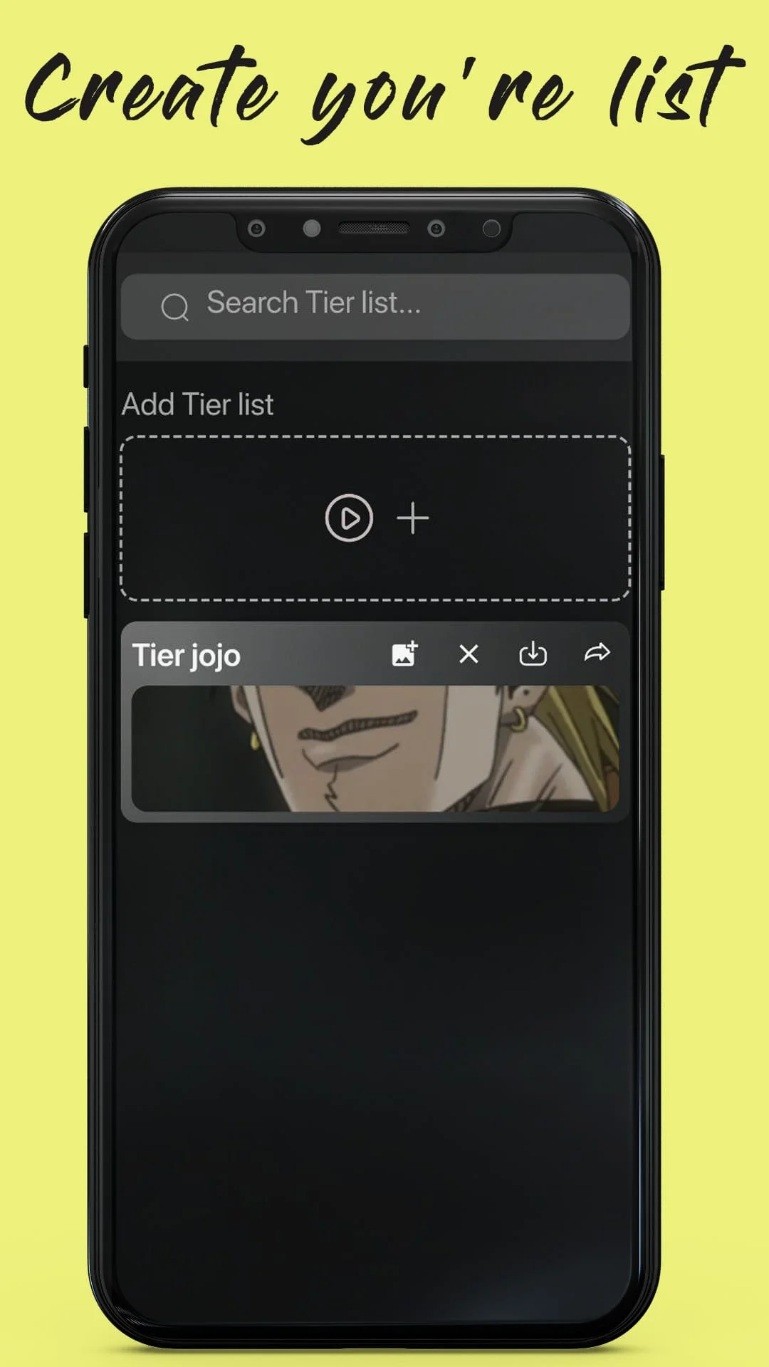 Tier List - make ranking board Screenshot 3