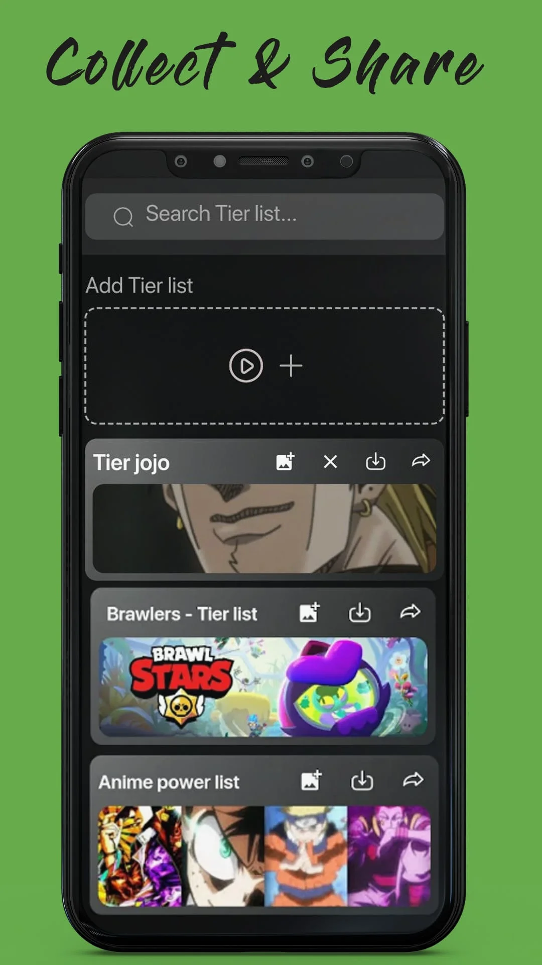 Tier List - make ranking board Screenshot 4