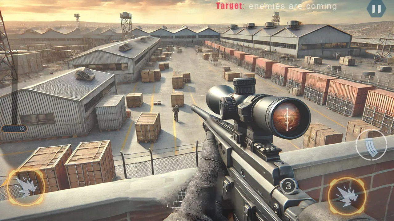 Sniper 3D Strike Fury Shooter Screenshot 2