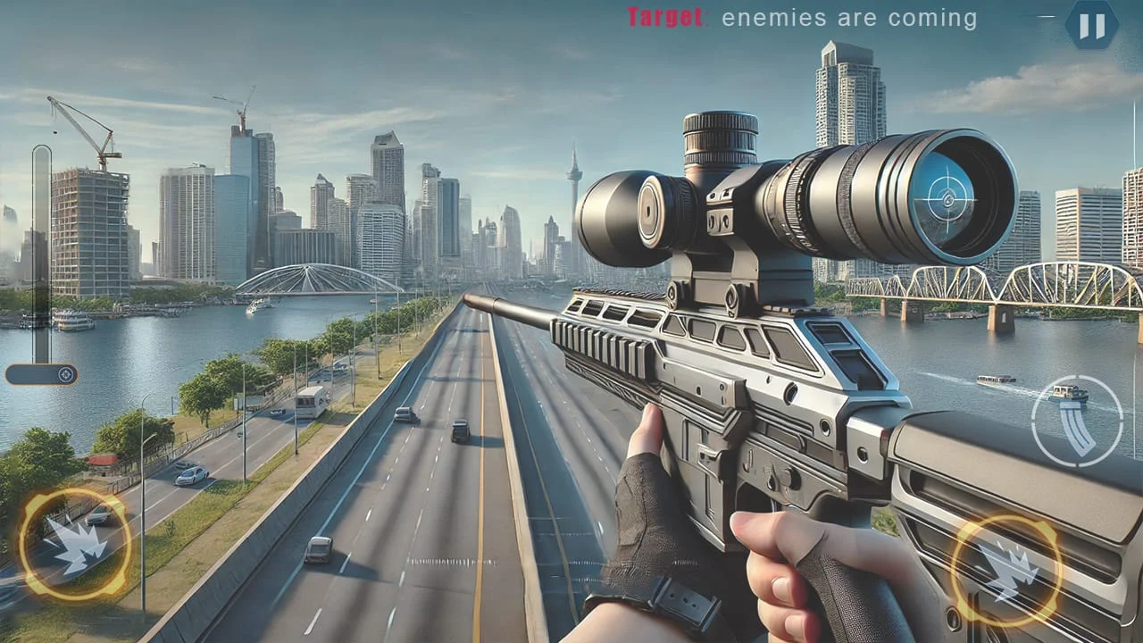 Sniper 3D Strike Fury Shooter Screenshot 3