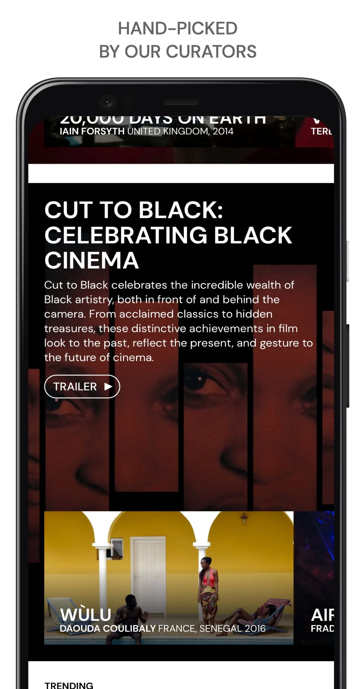 MUBI: Curated Cinema Screenshot 2