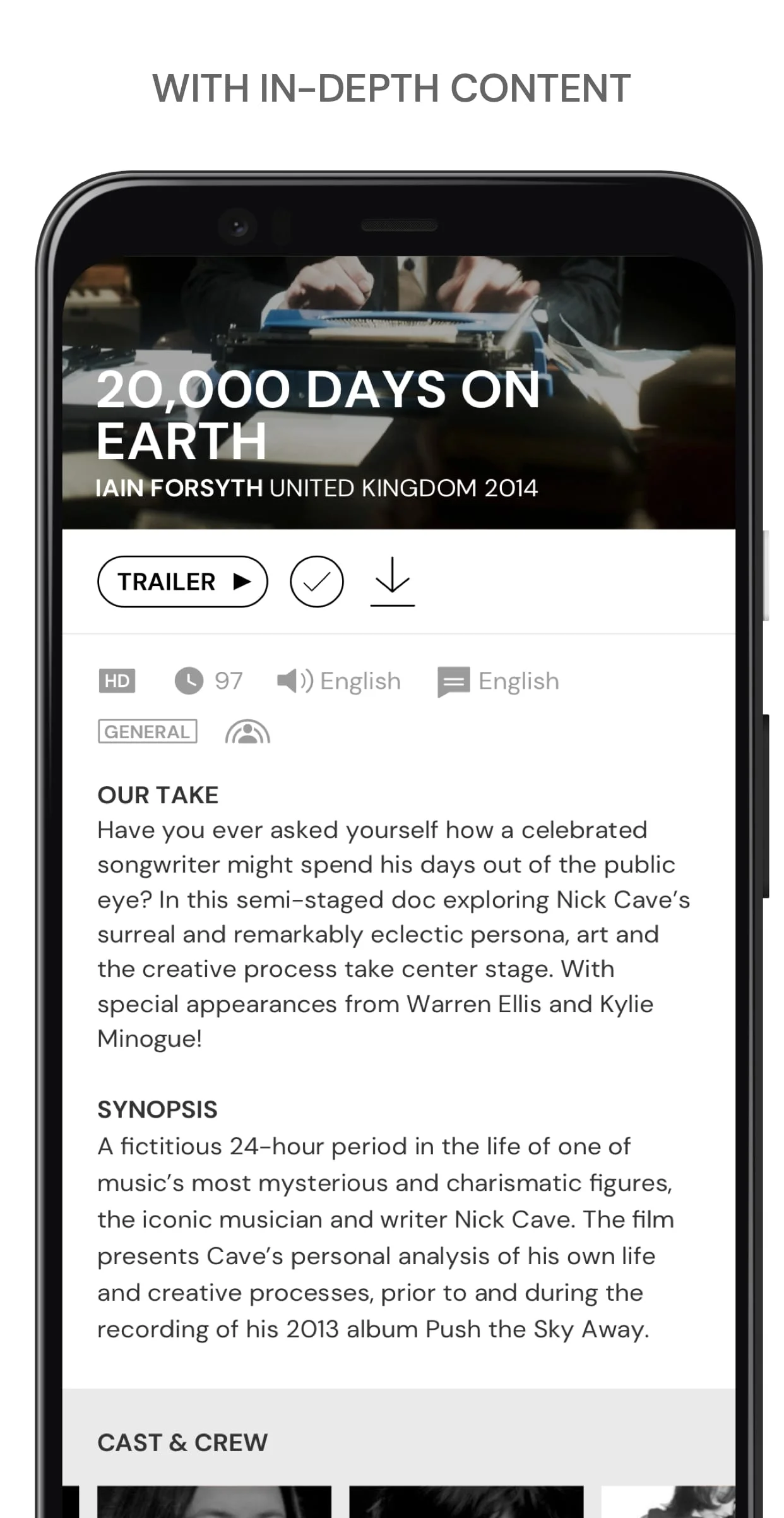 MUBI: Curated Cinema Screenshot 3