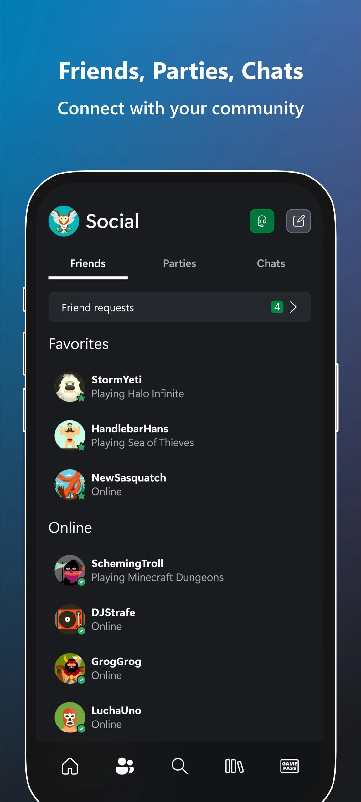Xbox beta Screenshot 2