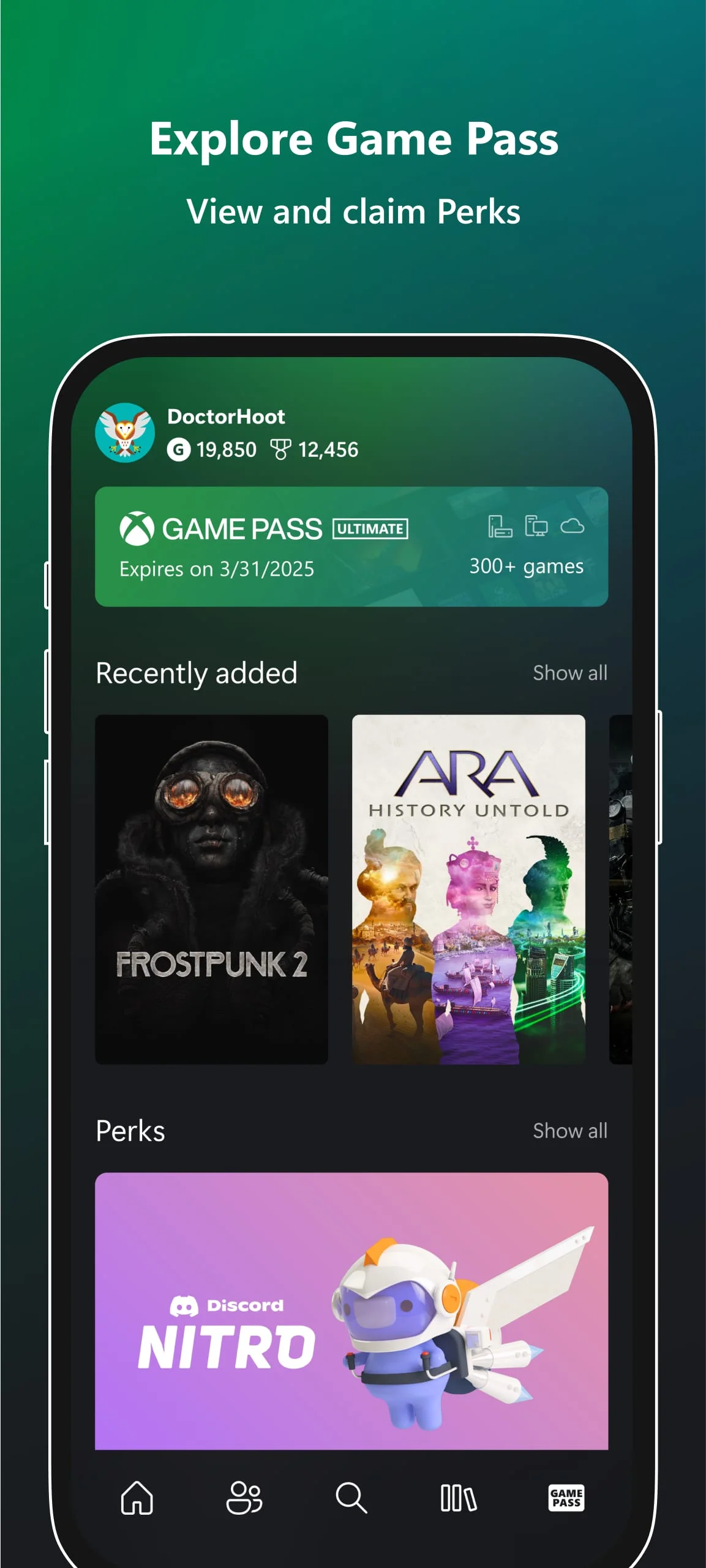 Xbox beta Screenshot 3