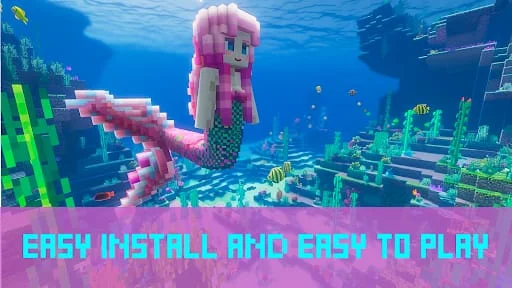 Mermaid for Minecraft PE MOD Screenshot 3